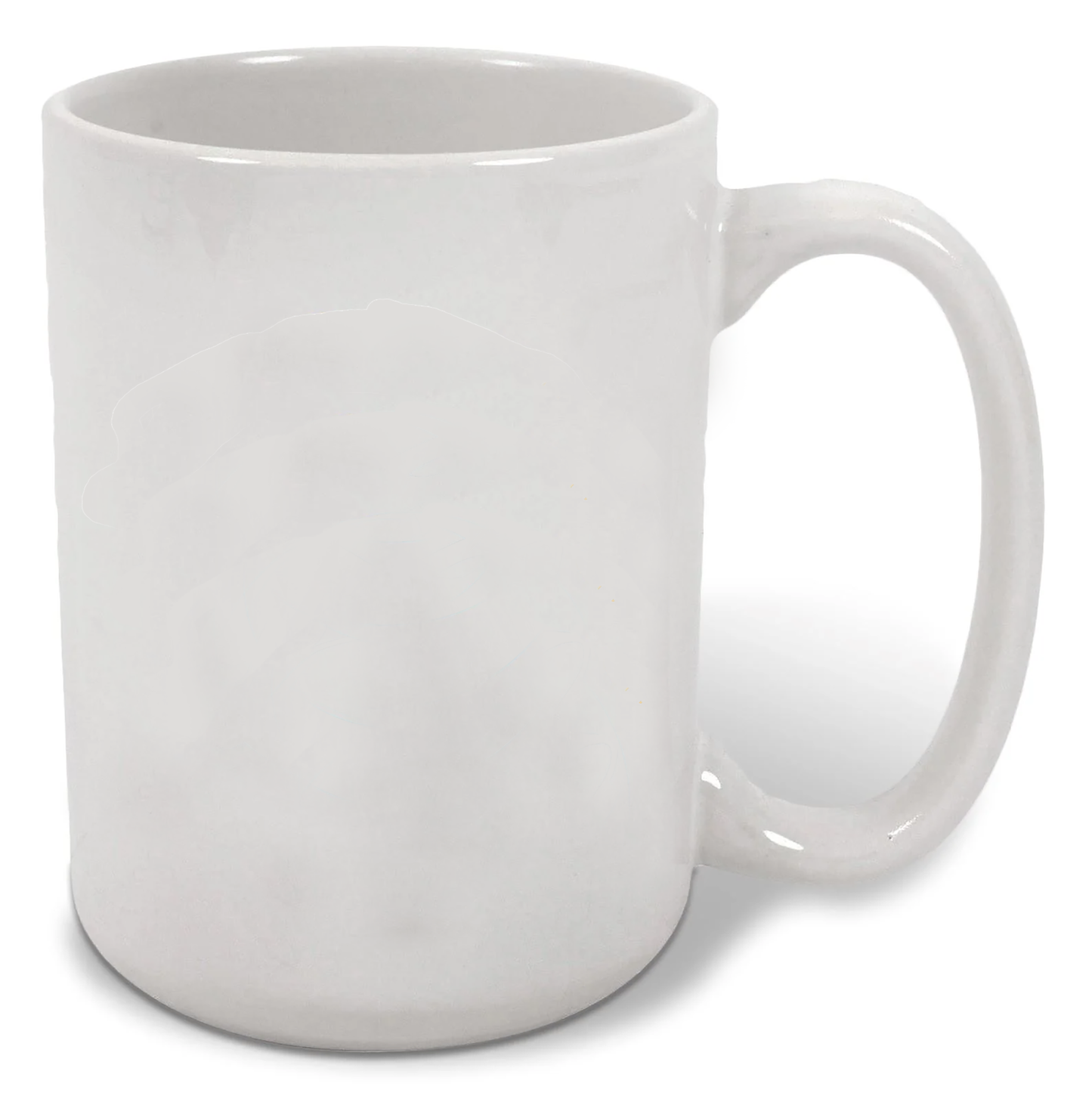 11oz or 15 oz Custom White Ceramic Mug