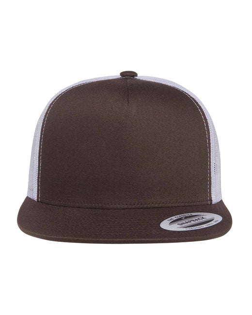 Personalized 5-Panel Classic Trucker Cap Snap-back