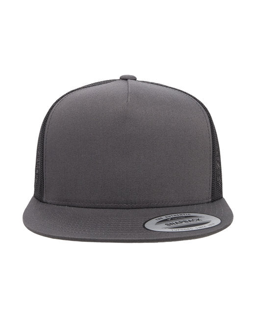 Personalized 5-Panel Classic Trucker Cap Snap-back