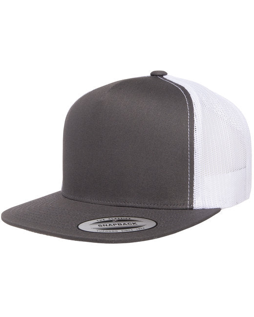 Personalized 5-Panel Classic Trucker Cap Snap-back