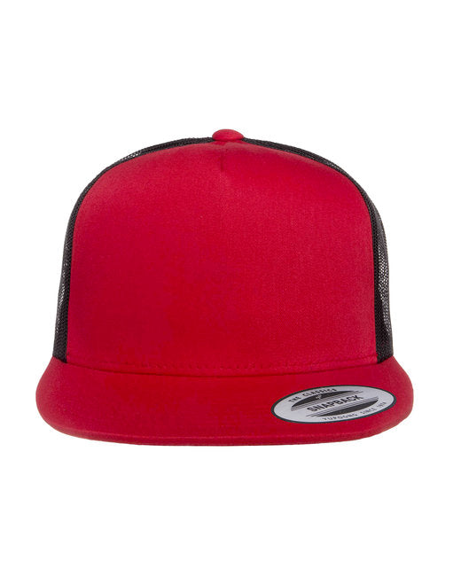 Personalized 5-Panel Classic Trucker Cap Snap-back