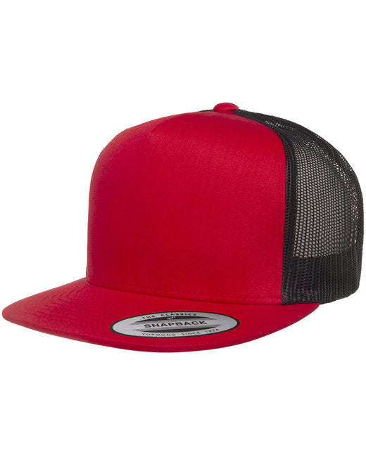 Personalized 5-Panel Classic Trucker Cap Snap-back