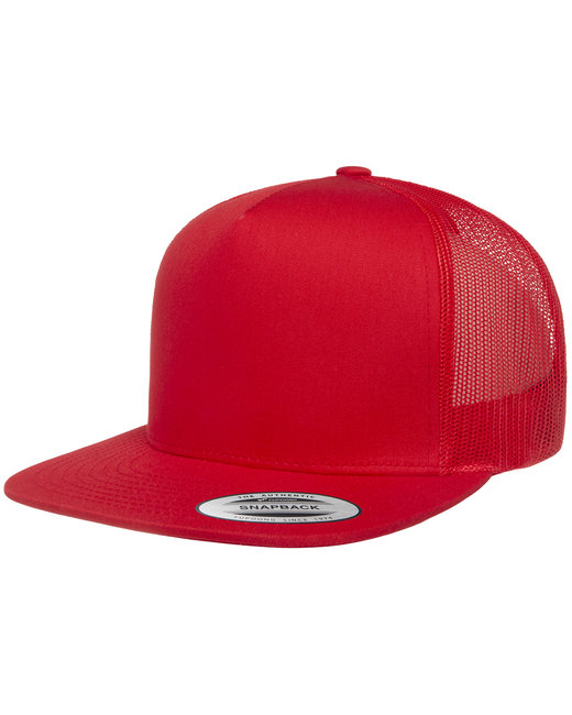 Personalized 5-Panel Classic Trucker Cap Snap-back