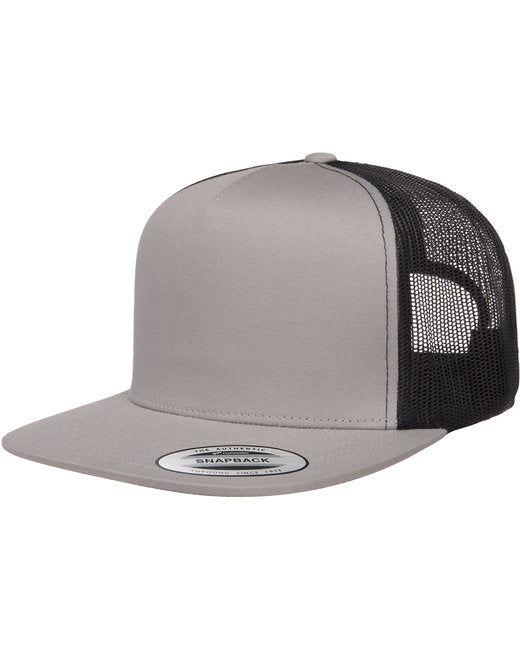 Personalized 5-Panel Classic Trucker Cap Snap-back