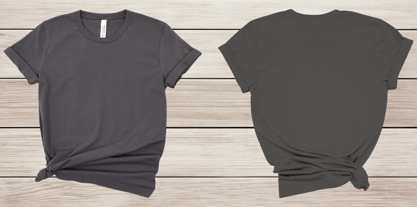 Customize Front AND Back T-Shirt (Unisex)