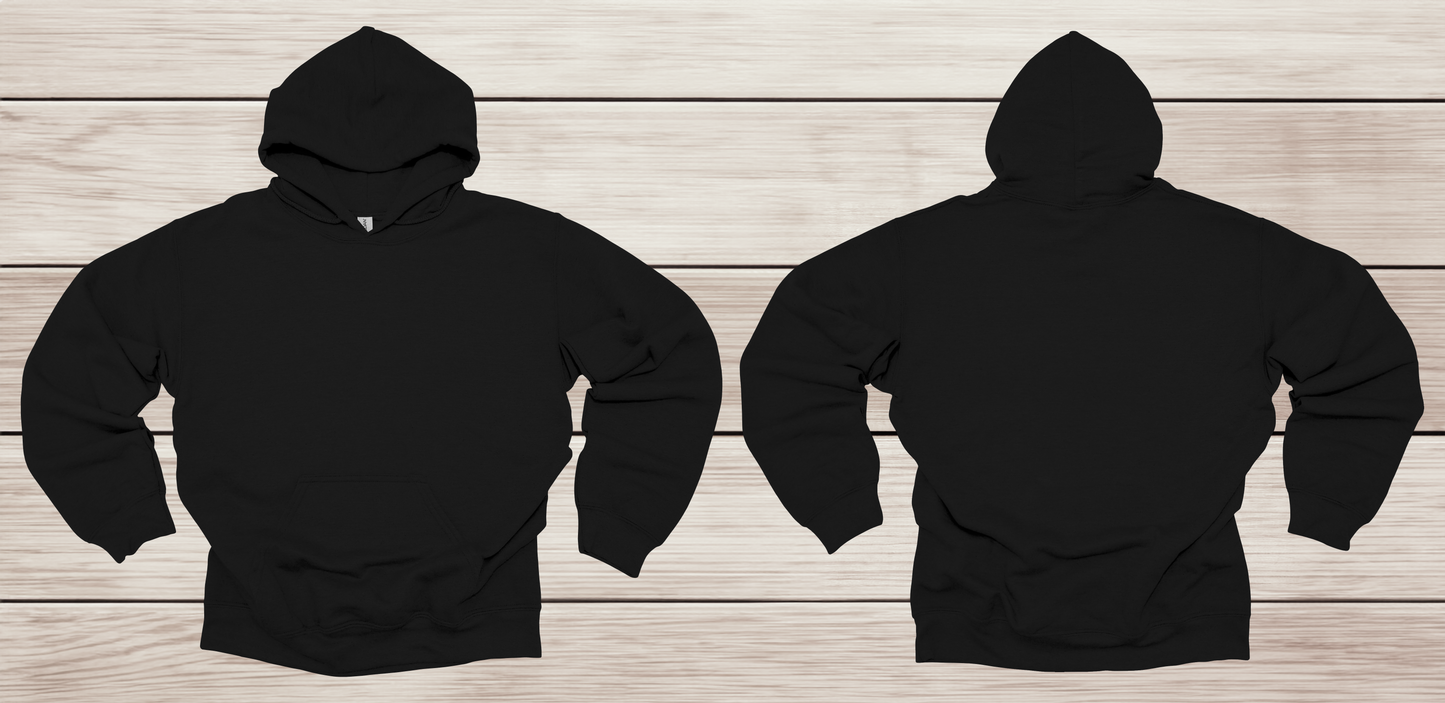 Adult Heavy Blend Hooded Sweatshirt (FRONT & BACK)