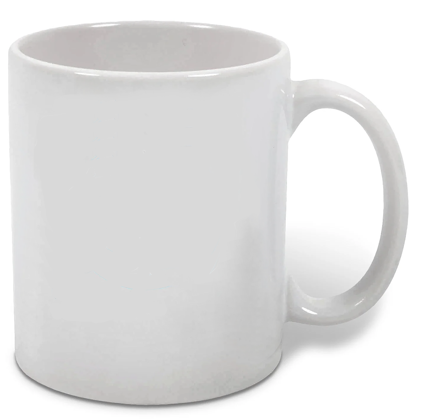 11oz or 15 oz Custom White Ceramic Mug