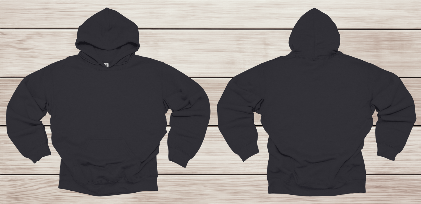 Adult Heavy Blend Hooded Sweatshirt (FRONT & BACK)