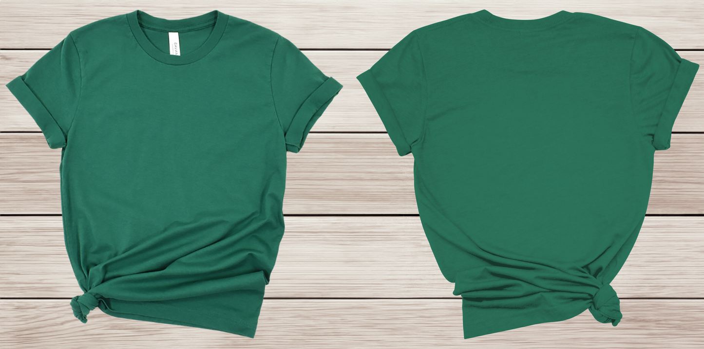 Customize Front AND Back T-Shirt (Unisex)