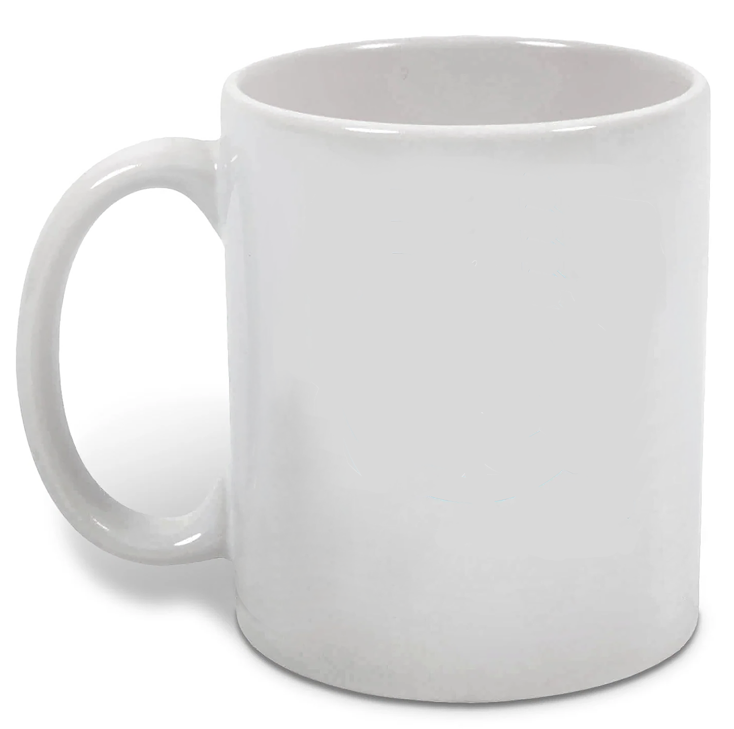 11oz or 15 oz Custom White Ceramic Mug