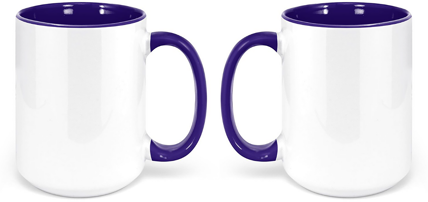 11 or 15oz Custom Colored Mug