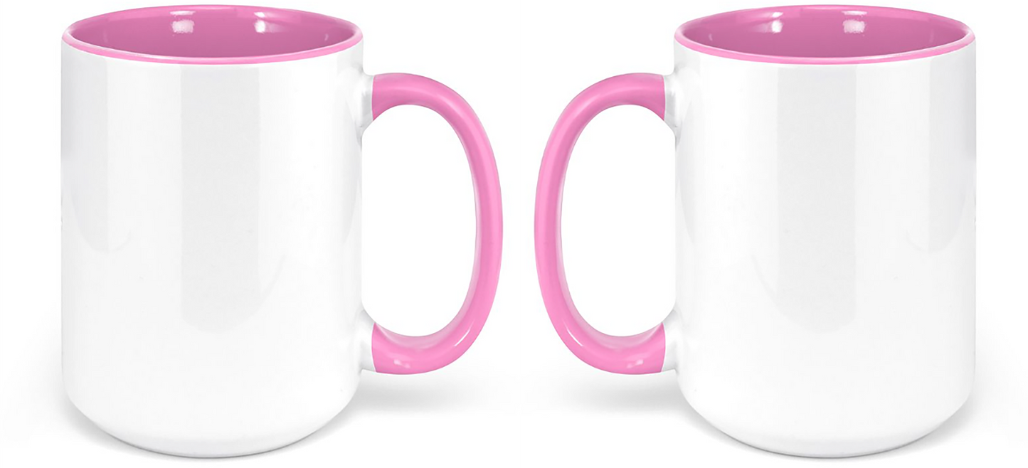 11 or 15oz Custom Colored Mug