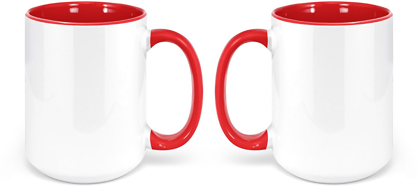 11 or 15oz Custom Colored Mug