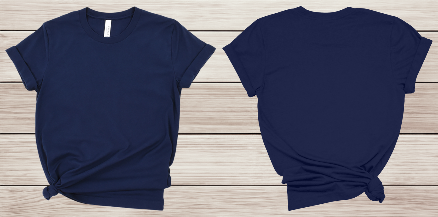 Customize Front AND Back T-Shirt (Unisex)