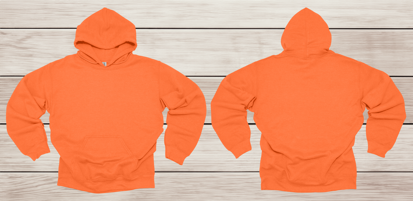 Adult Heavy Blend Hooded Sweatshirt (FRONT & BACK)