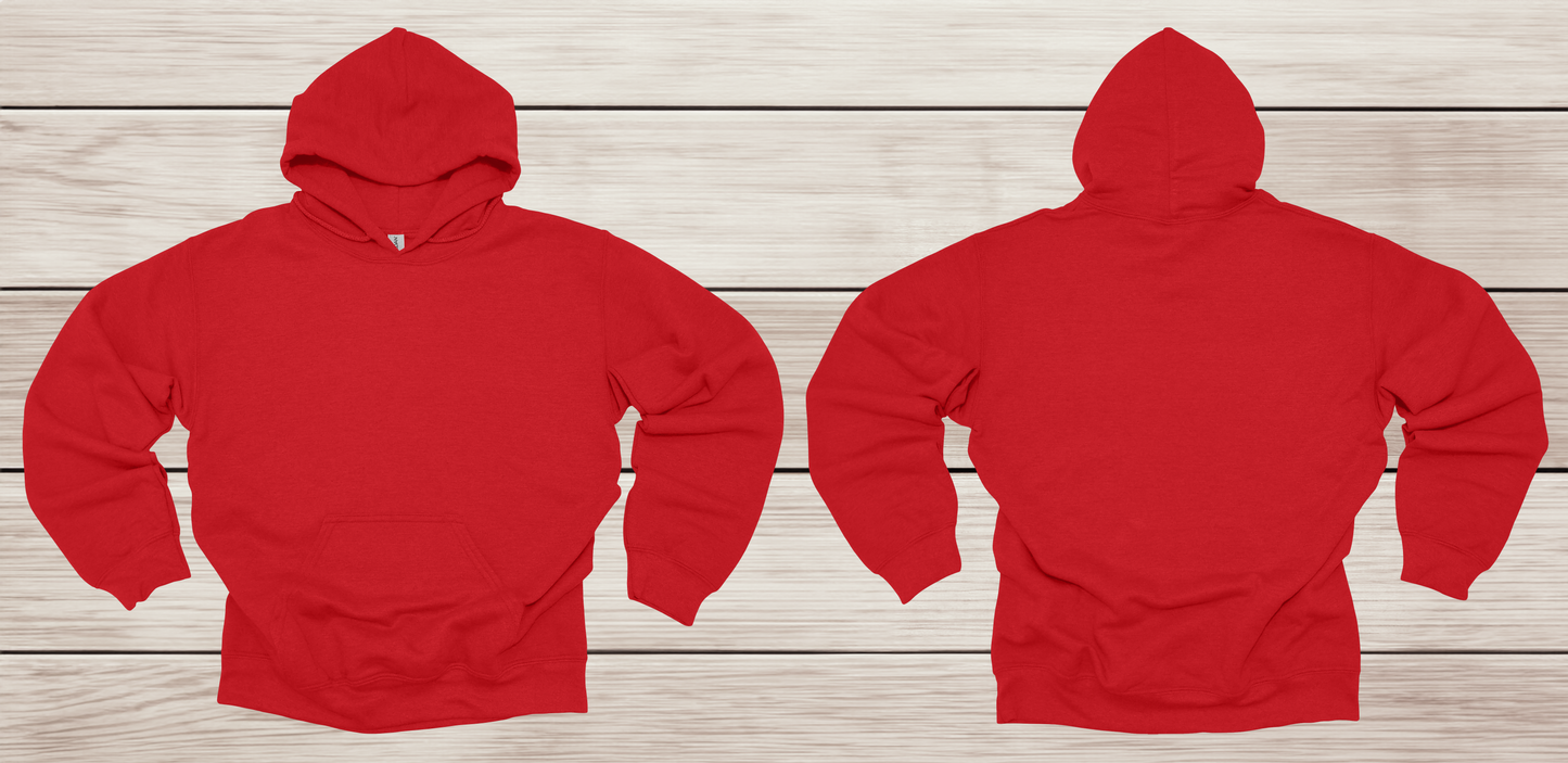 Adult Heavy Blend Hooded Sweatshirt (FRONT & BACK)