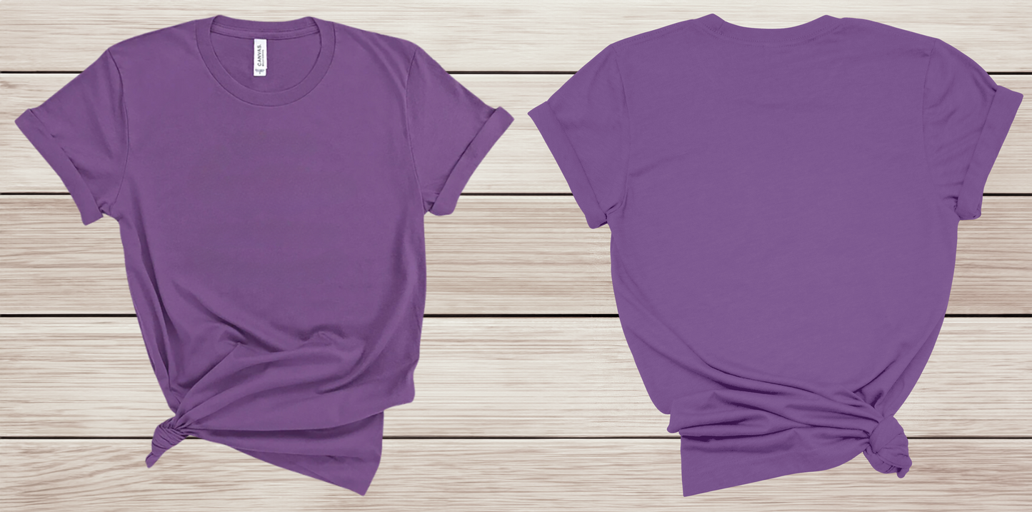 Customize Front AND Back T-Shirt (Unisex)