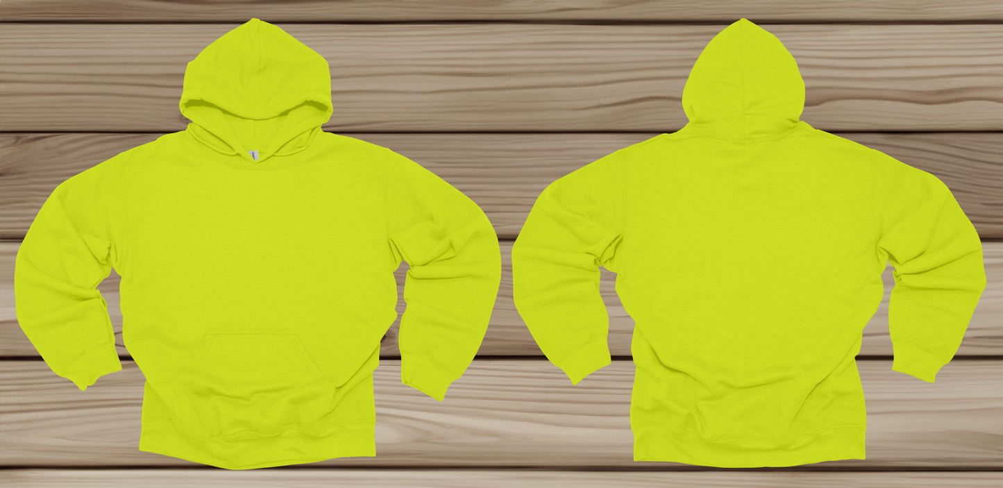 Adult Heavy Blend Hooded Sweatshirt (FRONT & BACK)