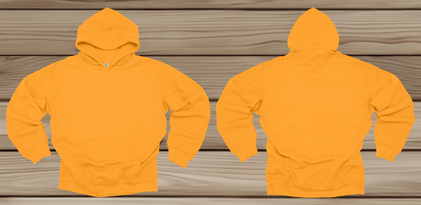 Adult Heavy Blend Hooded Sweatshirt (FRONT & BACK)