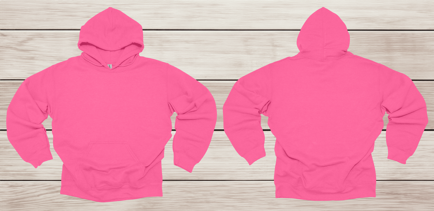 Adult Heavy Blend Hooded Sweatshirt (FRONT & BACK)