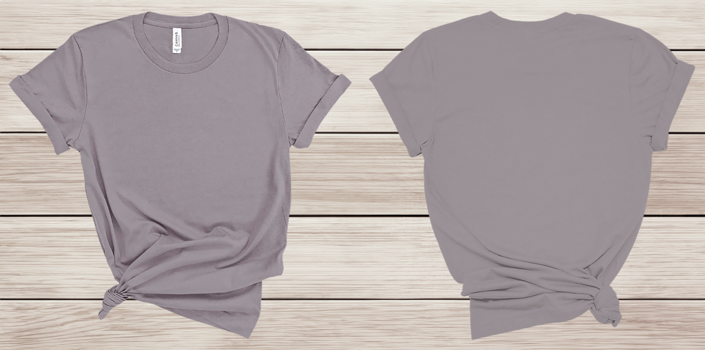 Customize Front AND Back T-Shirt (Unisex)