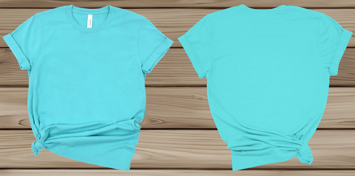 Customize Front AND Back T-Shirt (Unisex)