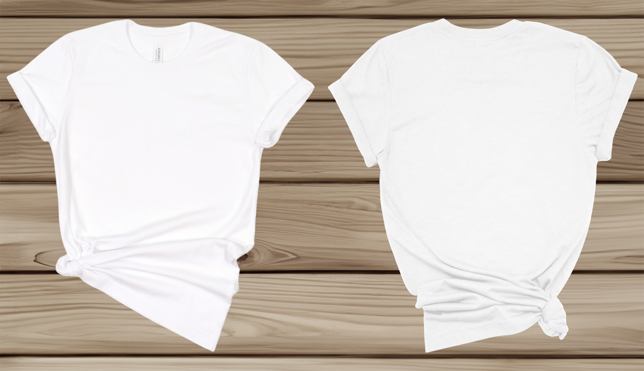 Customize Front AND Back T-Shirt (Unisex)